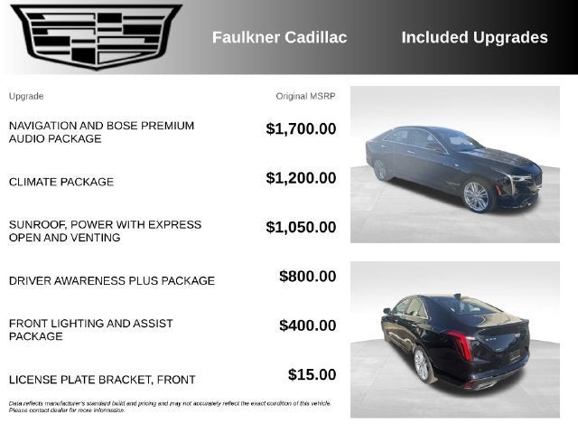 2020 Cadillac CT4 Premium Luxury