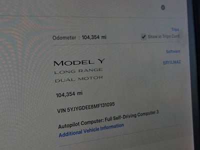 2021 Tesla Model Y Long Range