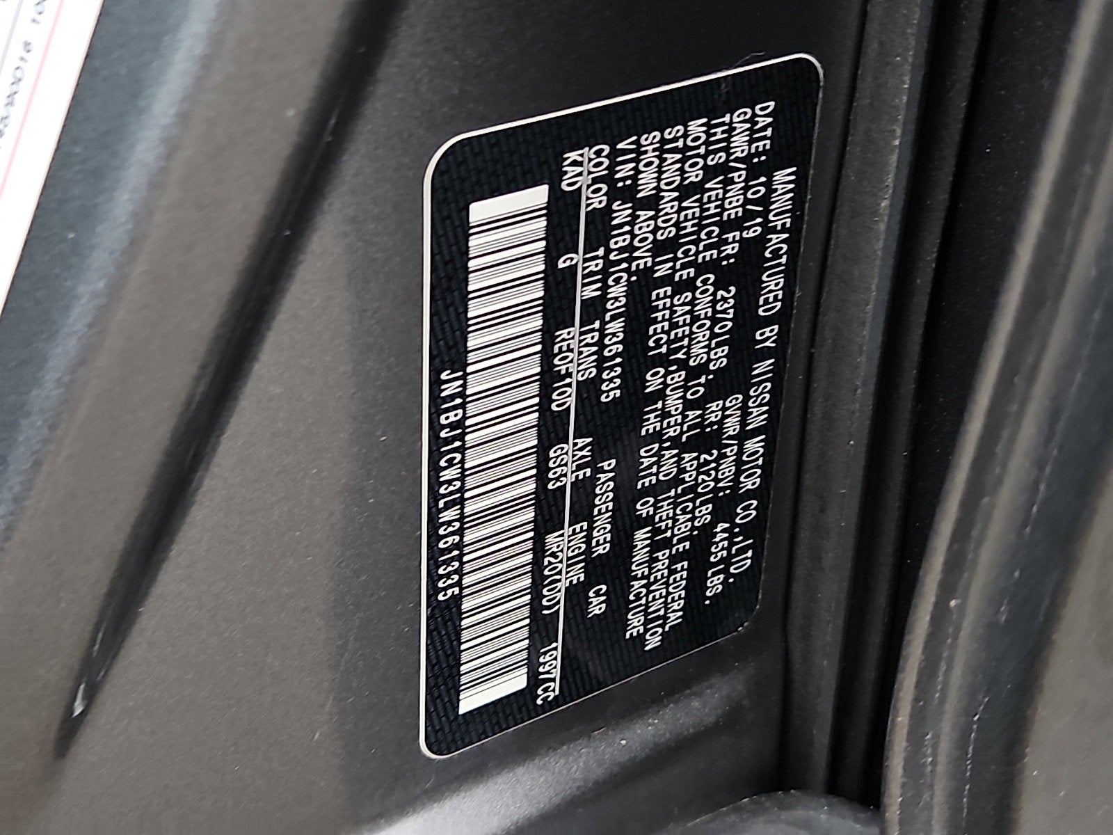 2020 Nissan Rogue Sport SV