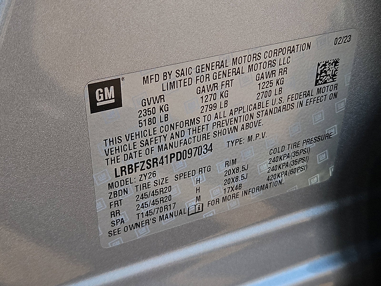 2023 Buick Envision Avenir