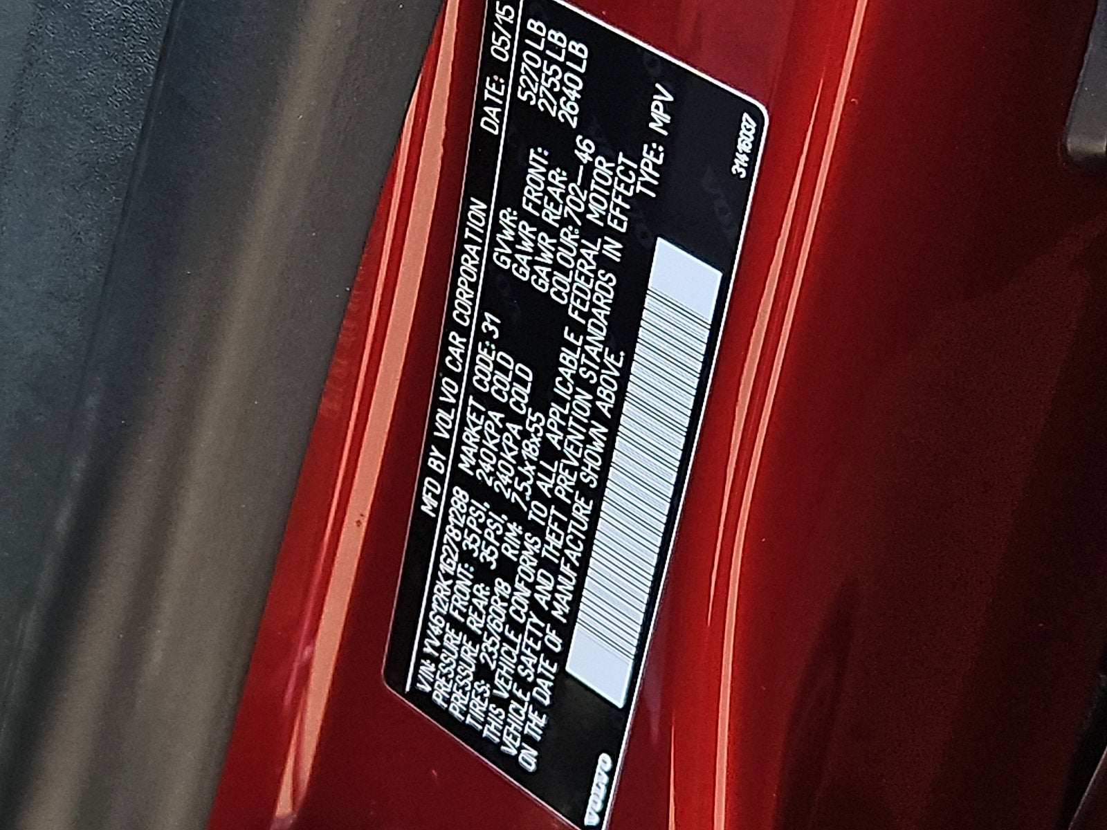 2016 Volvo XC60 T5 Premier