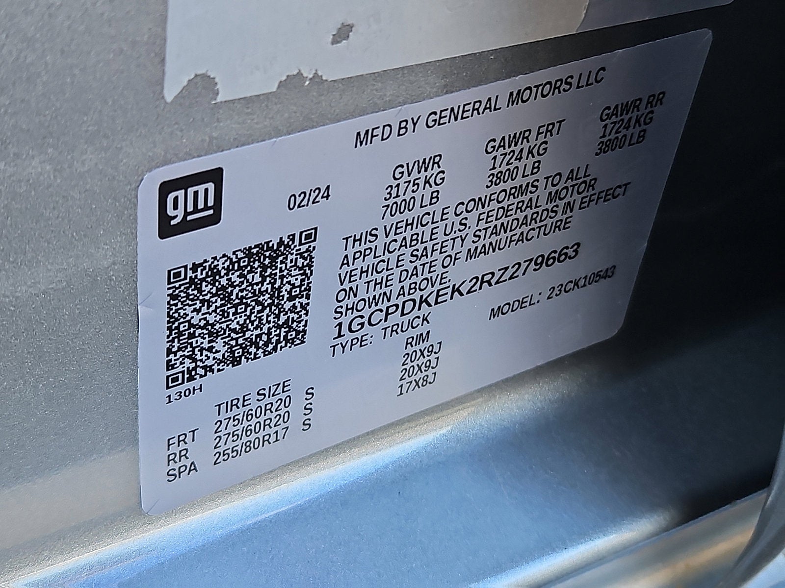 2024 Chevrolet Silverado 1500 LT (2FL)