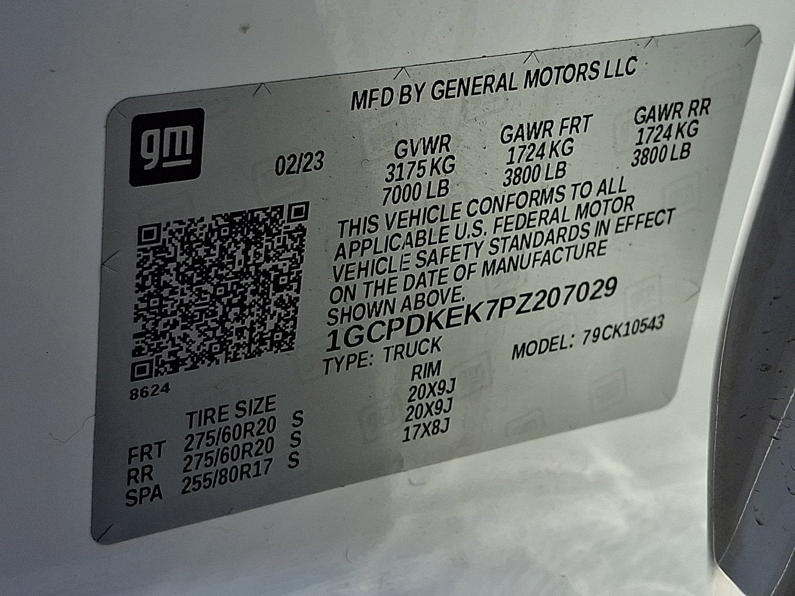 2023 Chevrolet Silverado 1500 LT (2FL)