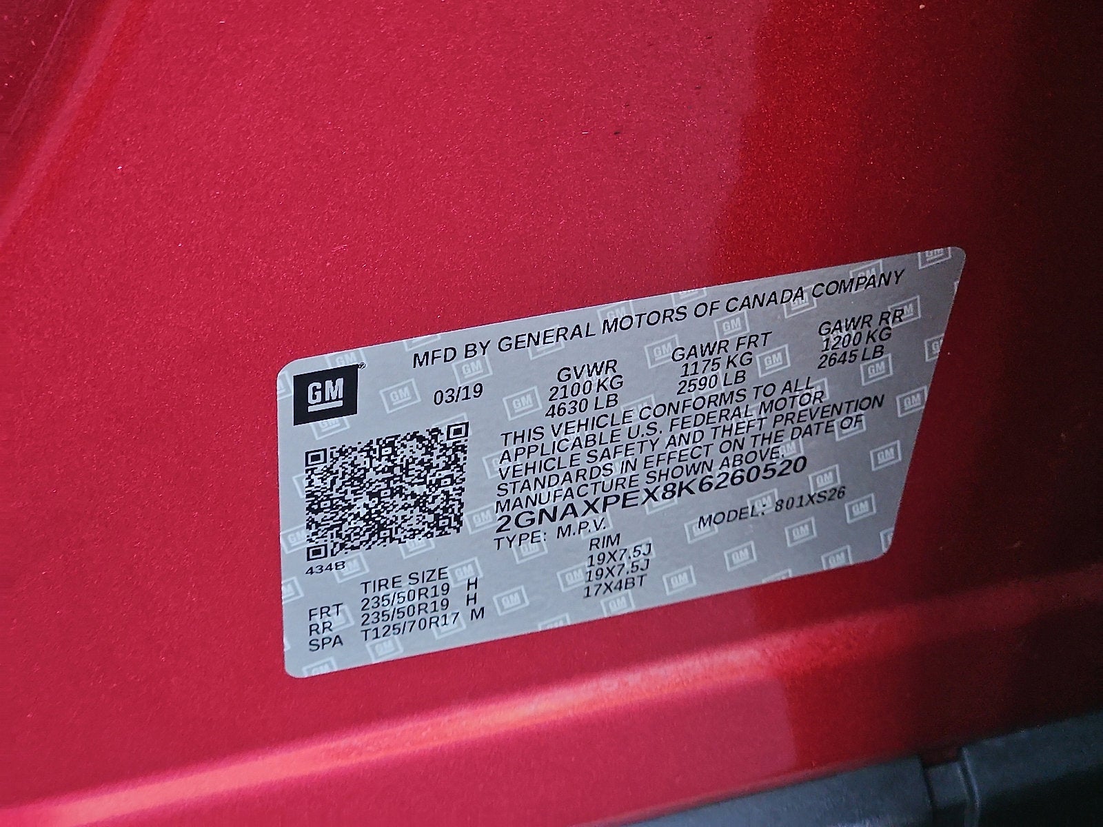 2019 Chevrolet Equinox Premier