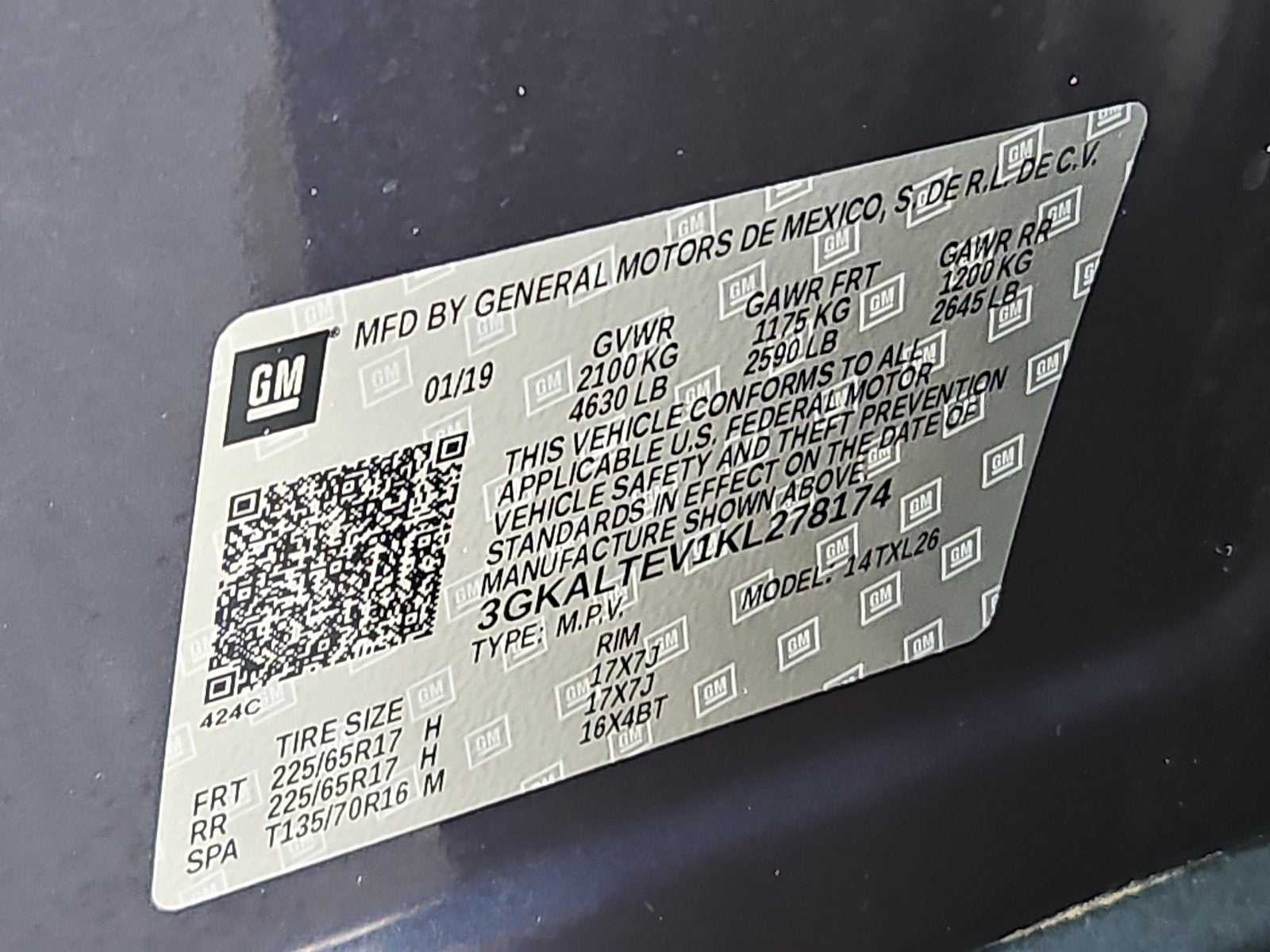 2019 GMC Terrain SLE