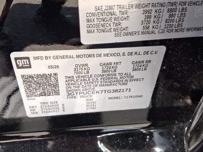 2026 GMC Sierra 1500 Elevation