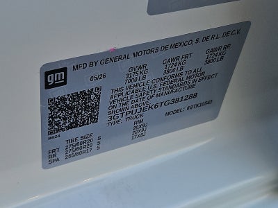 2026 GMC Sierra 1500 Elevation