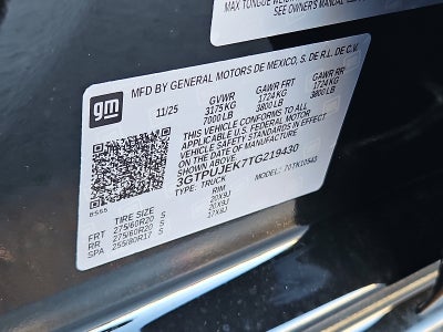 2026 GMC Sierra 1500 Elevation