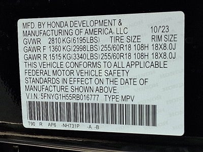 2024 Honda Pilot EX-L 7 Passenger