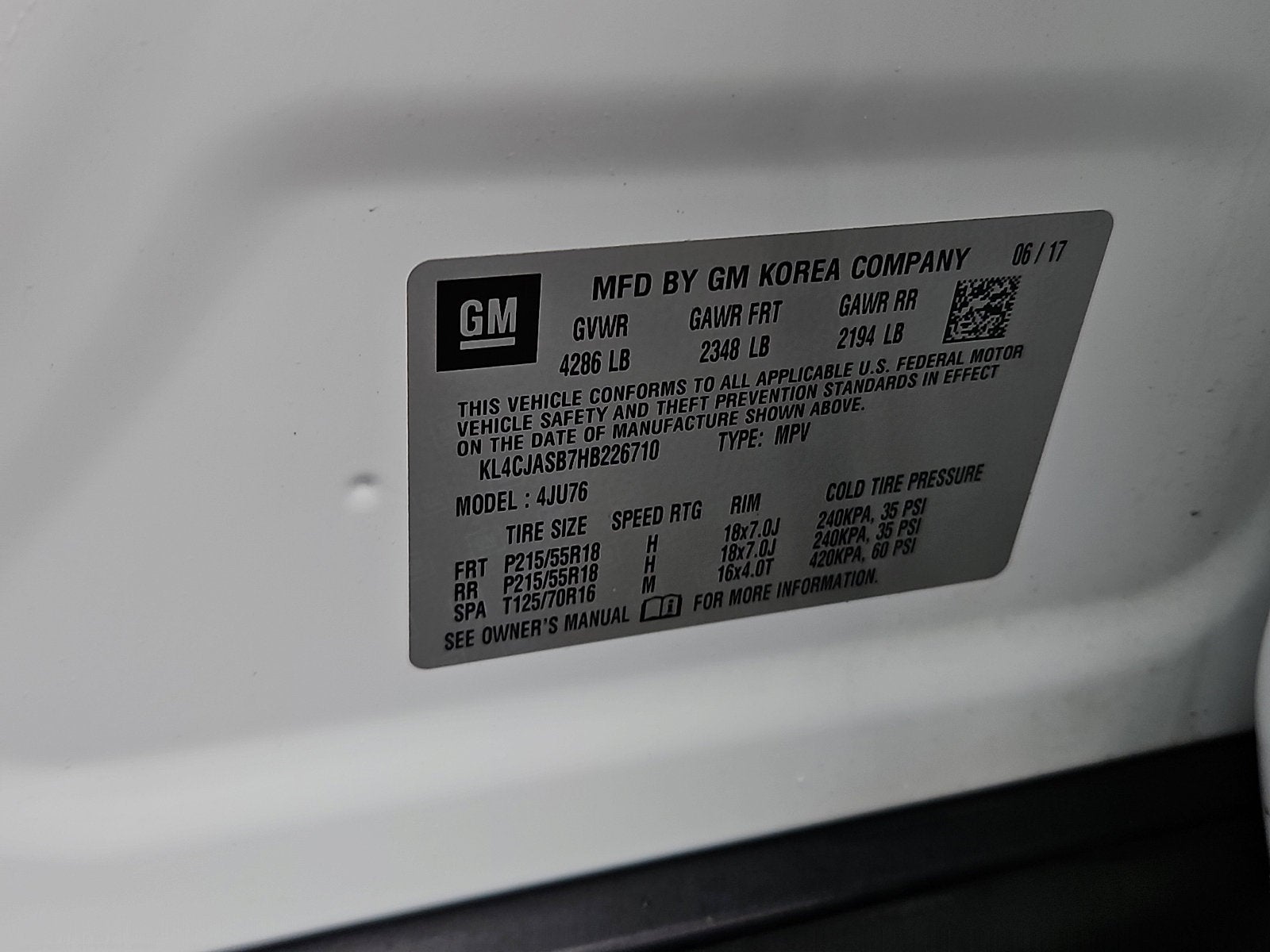 2017 Buick Encore Preferred