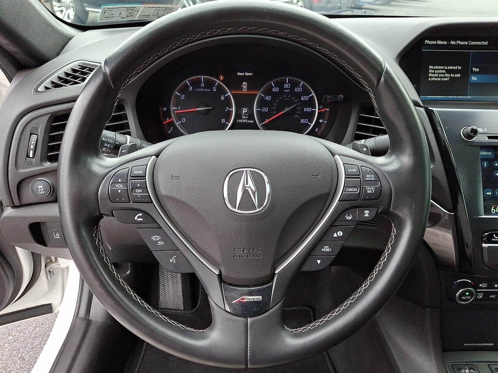 2019 Acura ILX Sedan w/Technology/A-Spec Pkg