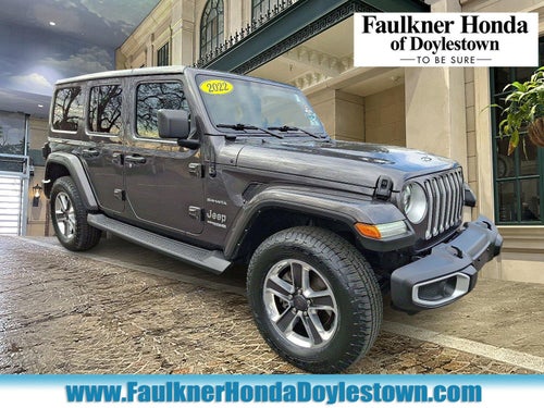 2022 Jeep Wrangler Unlimited Sahara 4x4