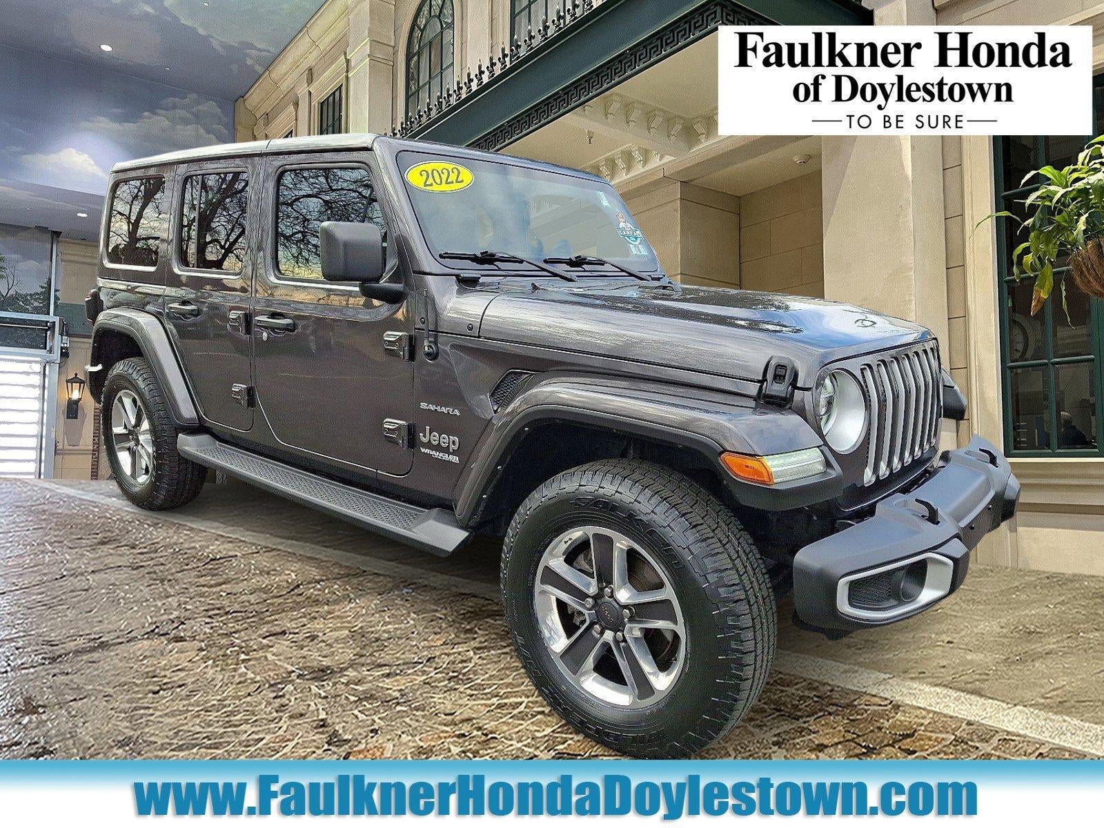 2022 Jeep Wrangler Unlimited Sahara 4x4