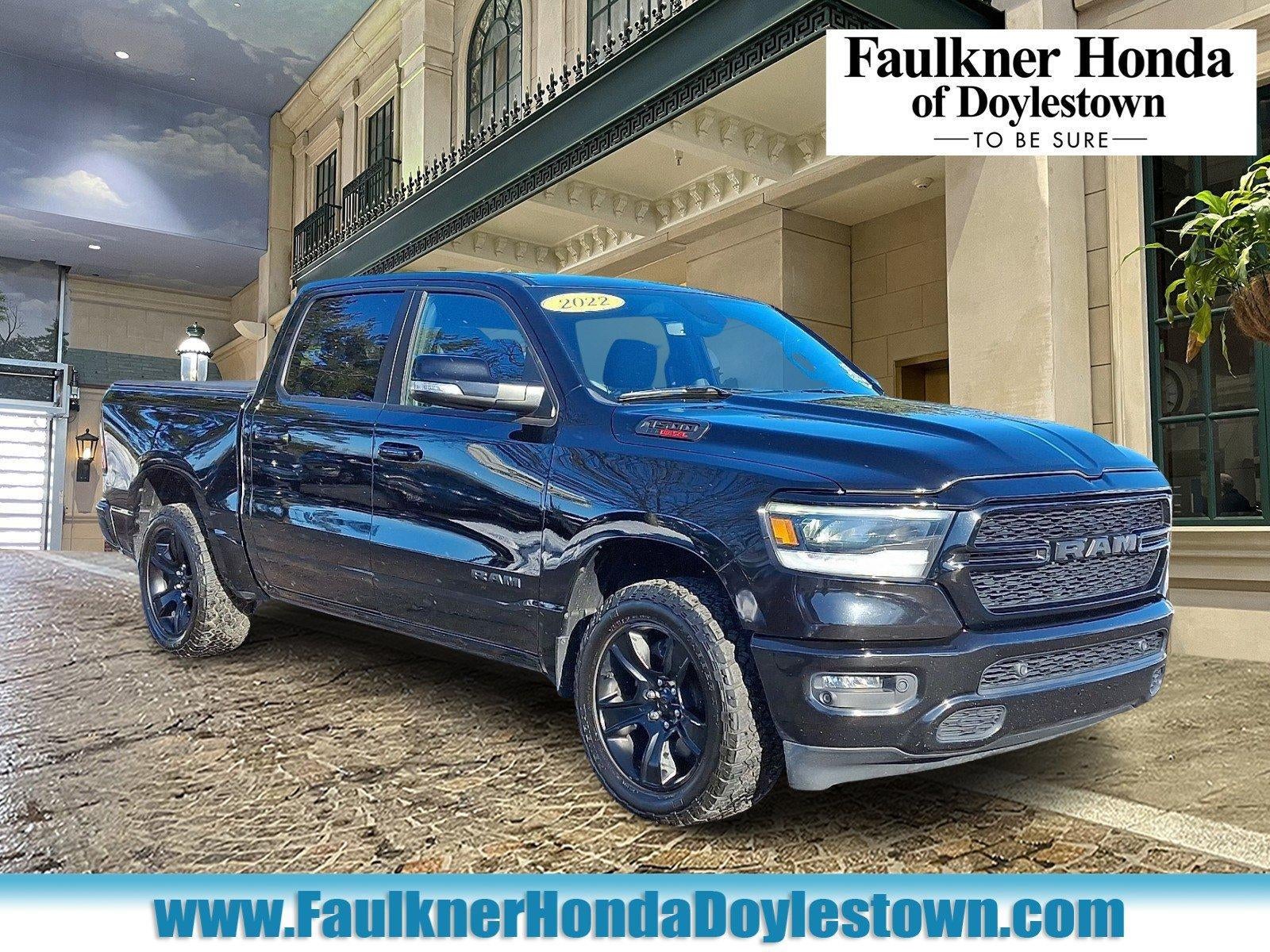 2022 RAM 1500 Big Horn 4x4 Crew Cab 5'7" Box