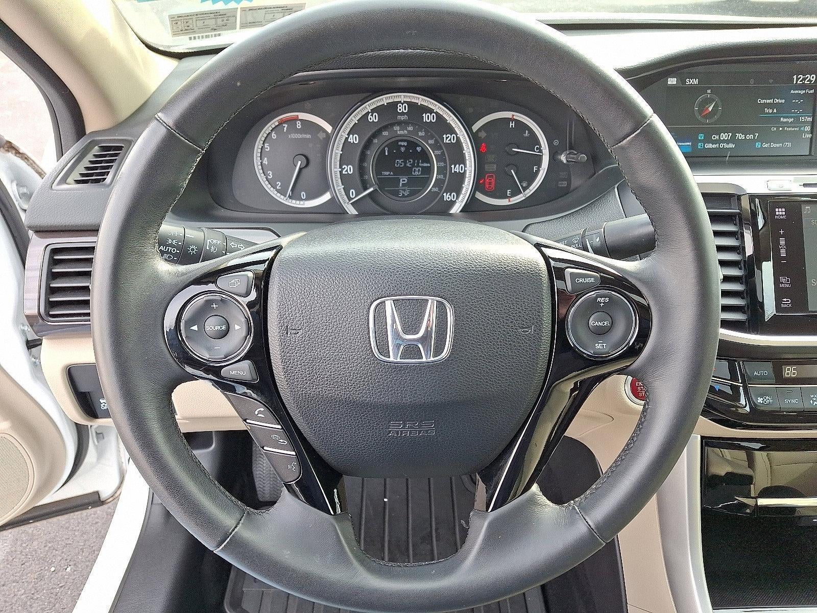 2017 Honda Accord Sedan EX-L CVT PZEV