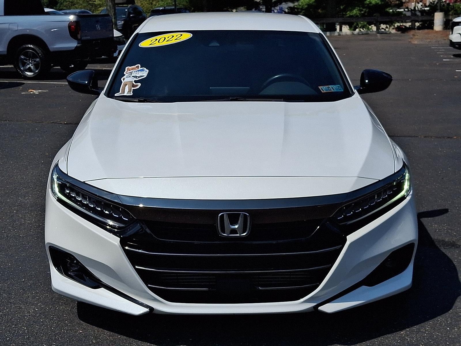 2022 Honda Accord Sedan Sport 1.5T CVT