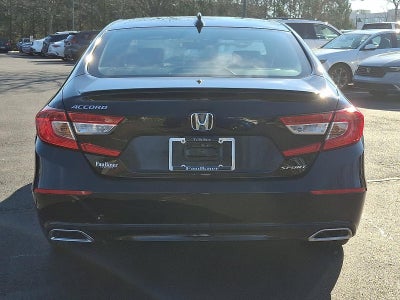 2022 Honda Accord Sedan Sport 1.5T CVT