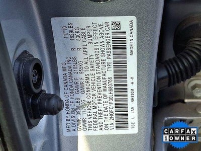 2020 Honda Civic Sedan EX CVT