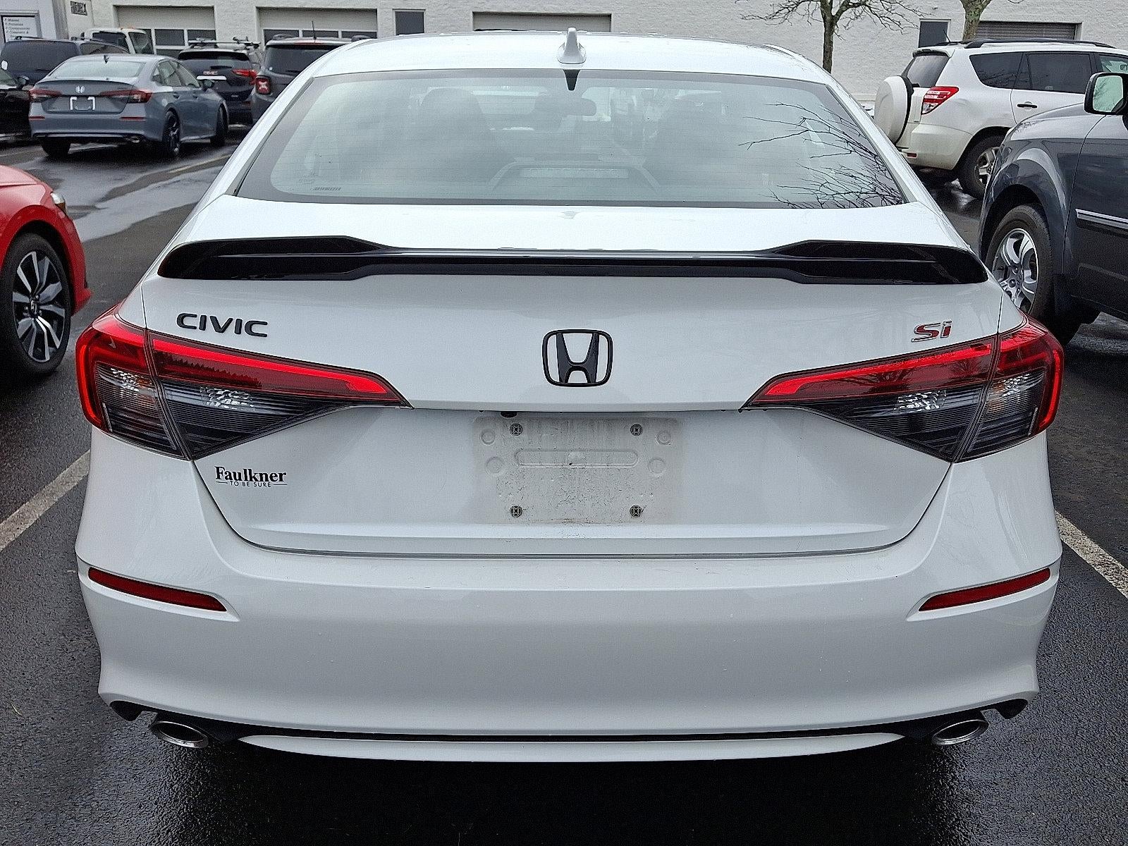 2023 Honda Civic Si Si Manual Sedan