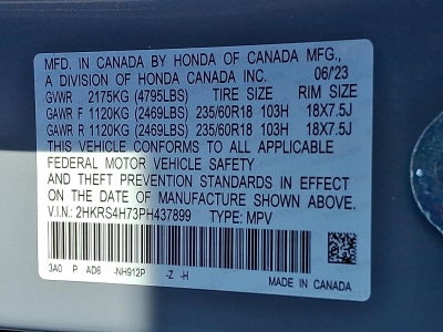 2023 Honda CR-V EX-L AWD