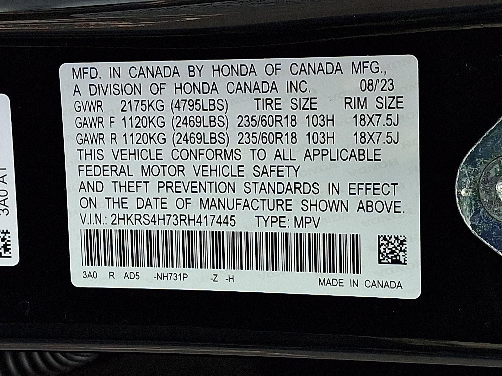 2024 Honda CR-V EX-L AWD
