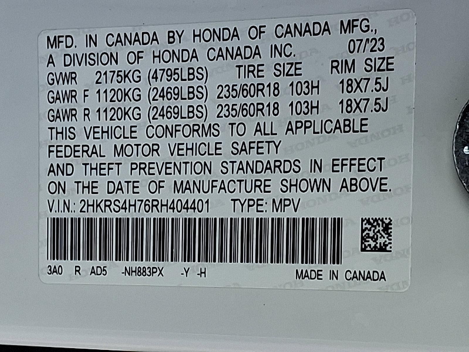 2024 Honda CR-V EX-L AWD