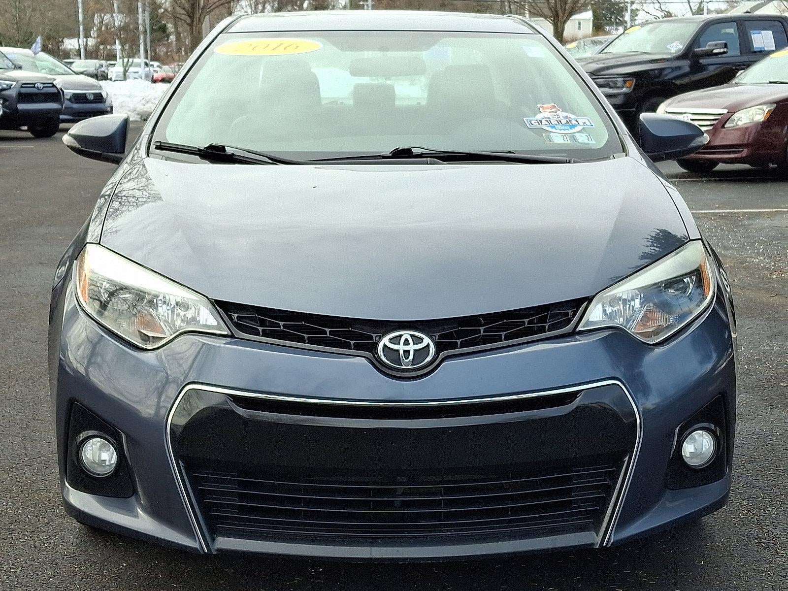 2016 Toyota Corolla 4dr Sdn CVT Auto S (SE)