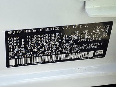 2023 Honda HR-V EX-L AWD CVT