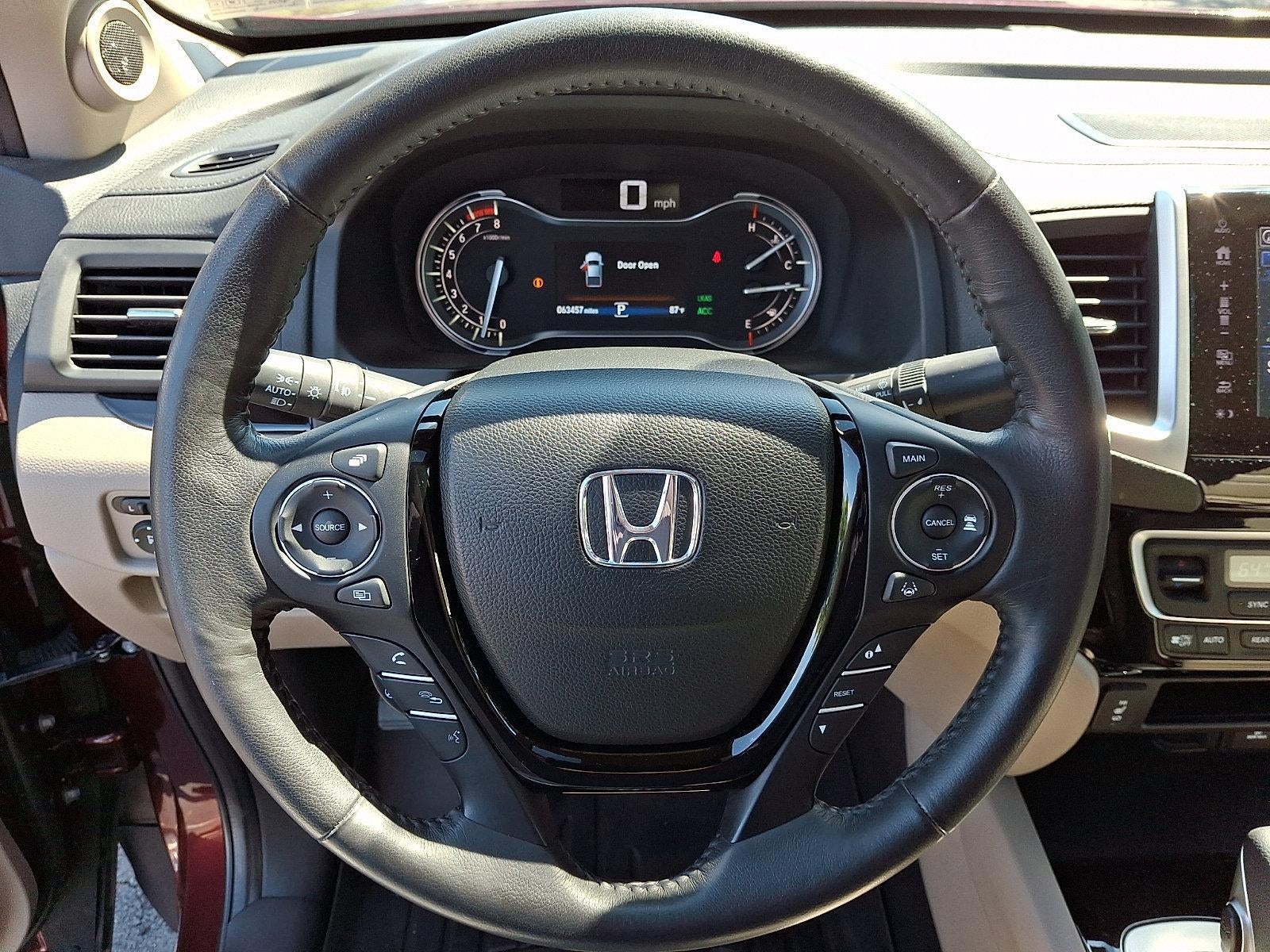 2018 Honda Ridgeline RTL-E AWD