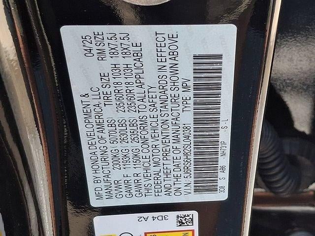 2025 Honda CR-V Hybrid Sport-L AWD