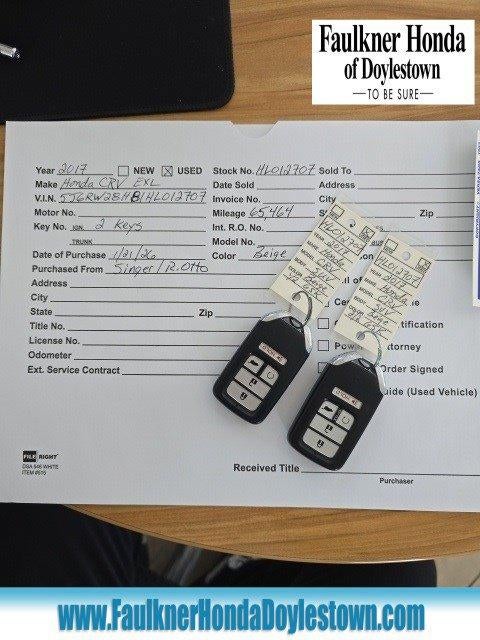 2017 Honda CR-V EX-L AWD