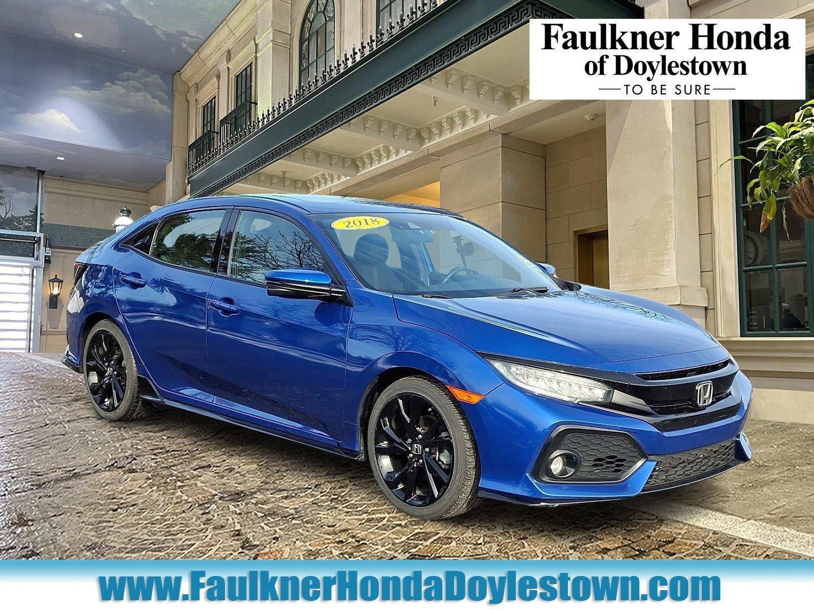 2018 Honda Civic Hatchback Sport Touring CVT