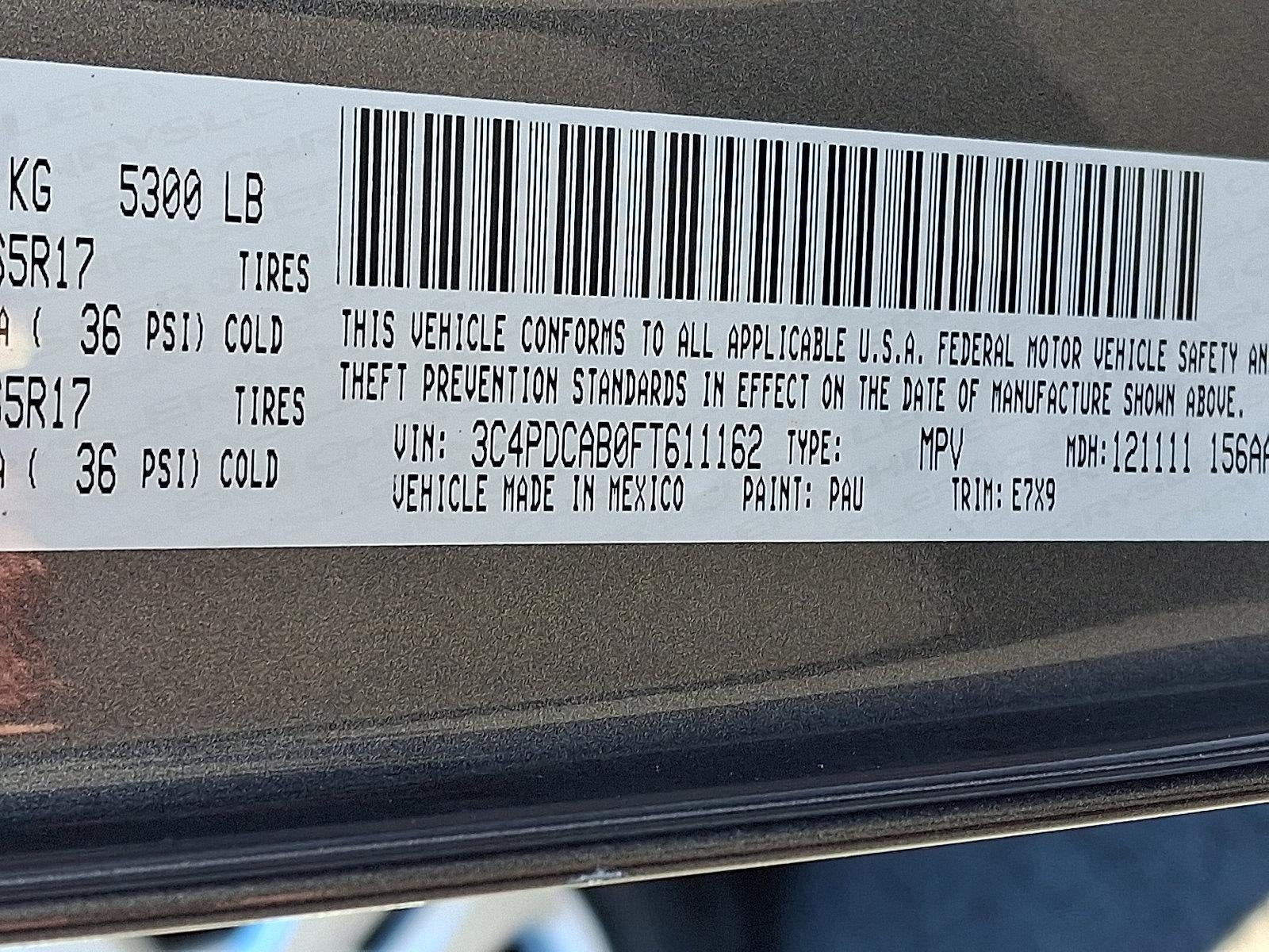 2015 Dodge Journey FWD 4dr SE