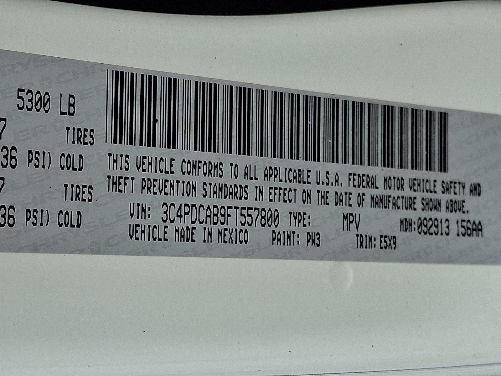 2015 Dodge Journey FWD 4dr SE