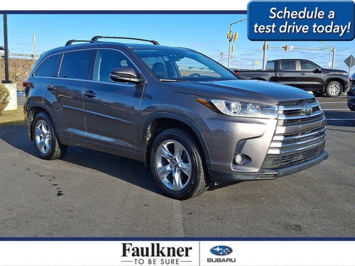 2019 Toyota Highlander Limited V6 AWD (Natl)