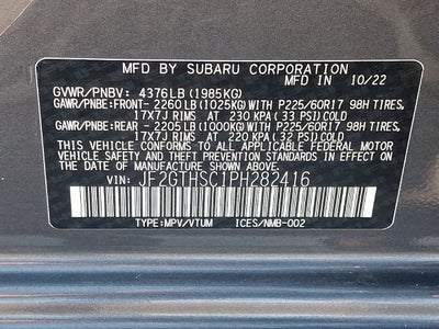 2023 Subaru Crosstrek Sport