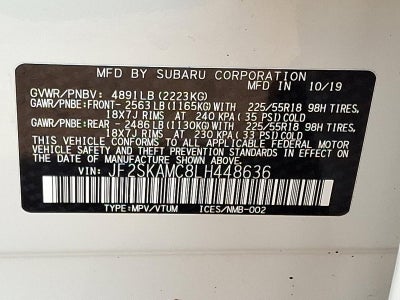 2020 Subaru Forester Sport CVT