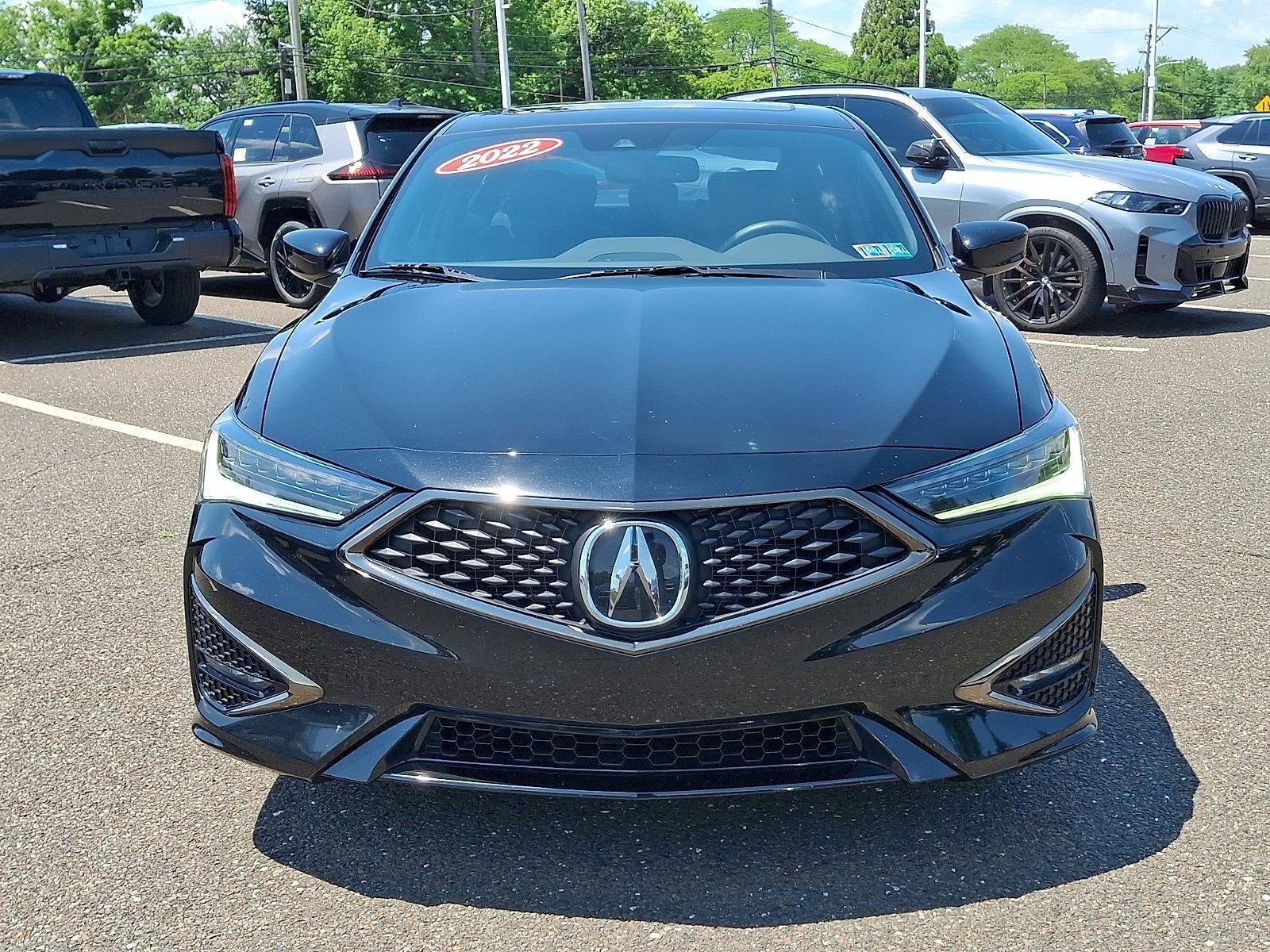 2022 Acura ILX Sedan w/Technology/A-SPEC Package