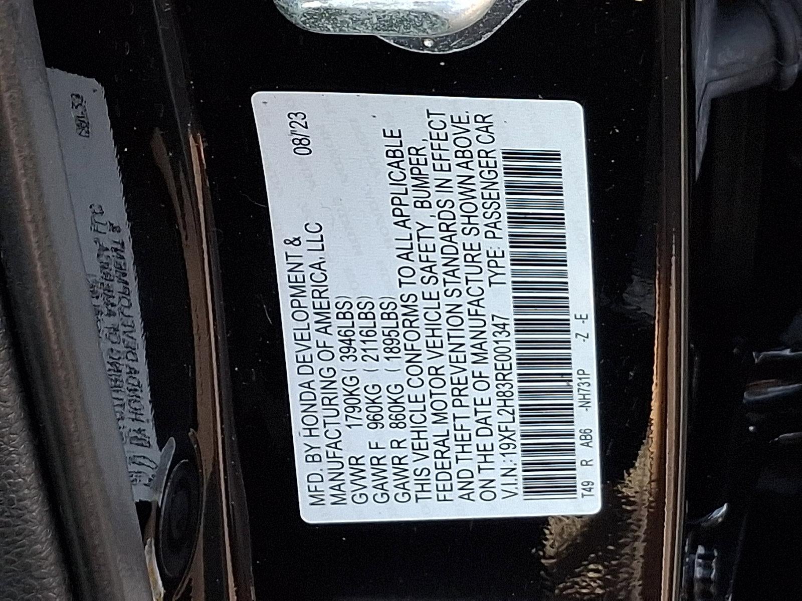 2024 Honda Civic Hatchback Sport CVT