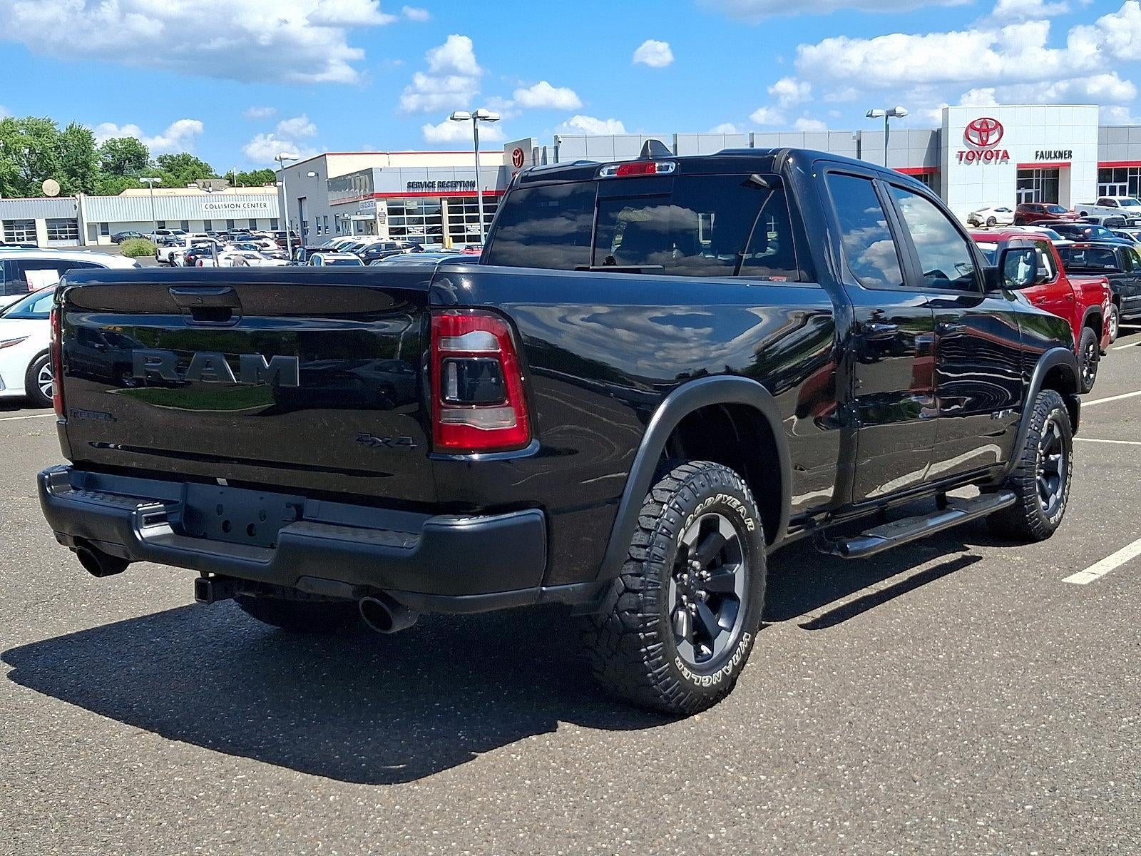 2019 RAM 1500 Rebel 4x4 Quad Cab 6'4" Box