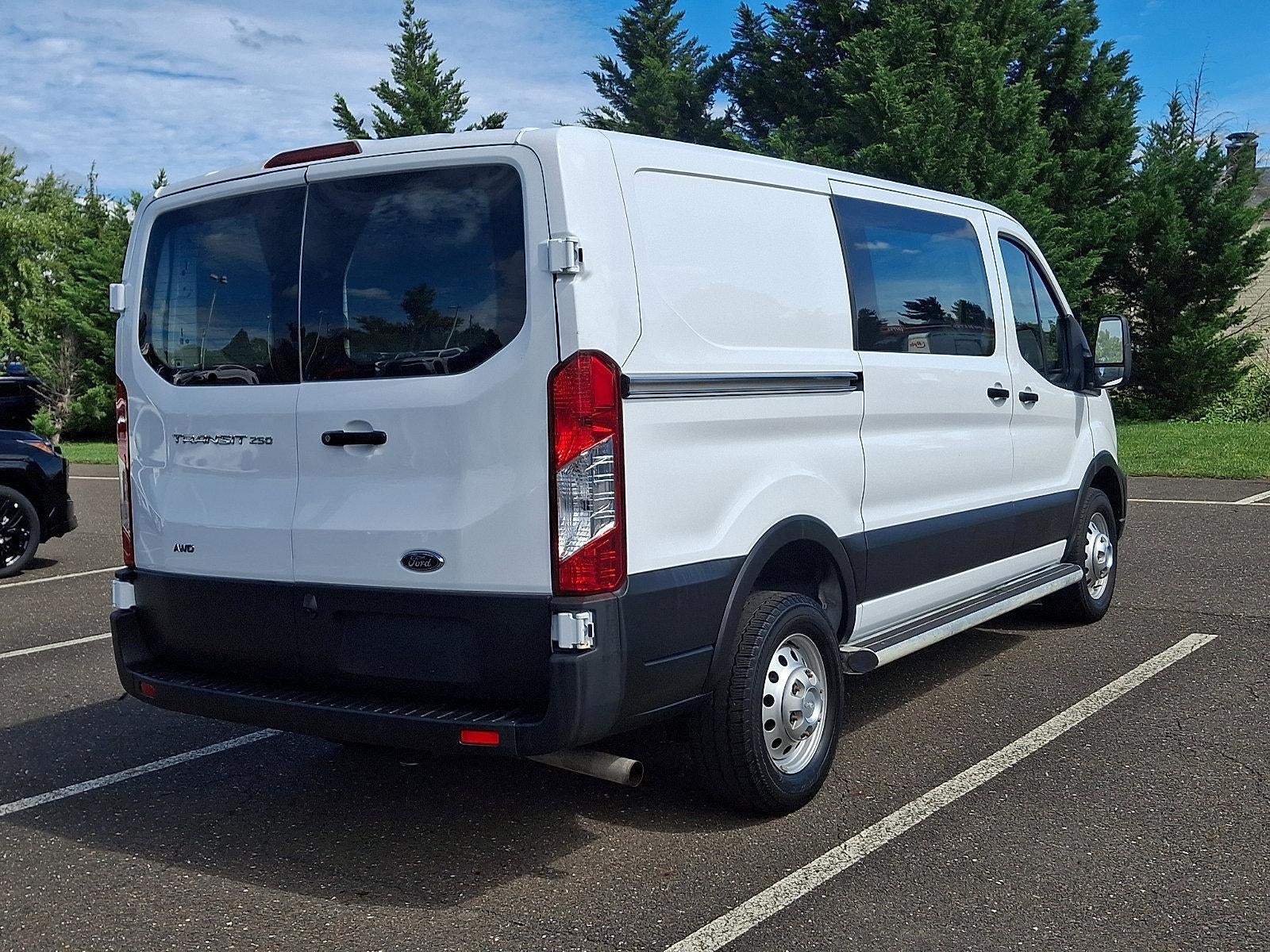 2023 Ford Transit Cargo Van T-250 130" Low Rf 9070 GVWR AWD