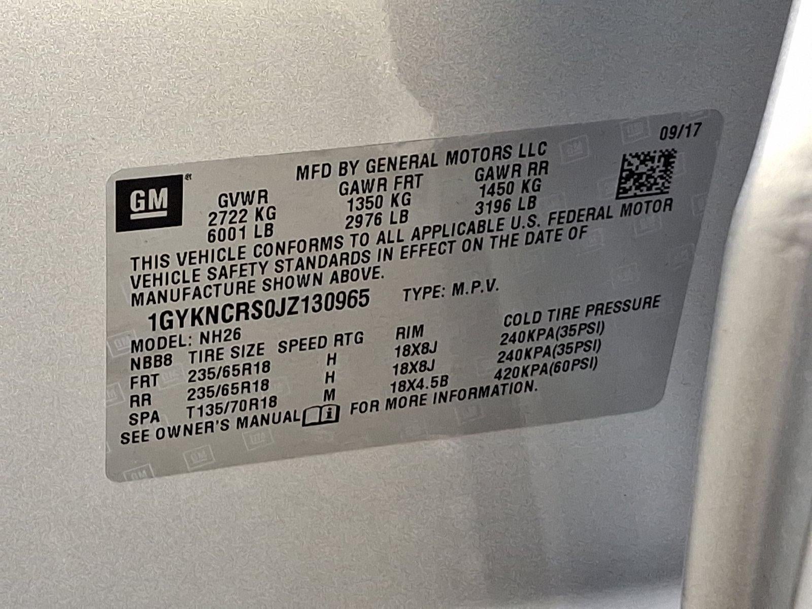 2018 Cadillac XT5 FWD 4dr Luxury