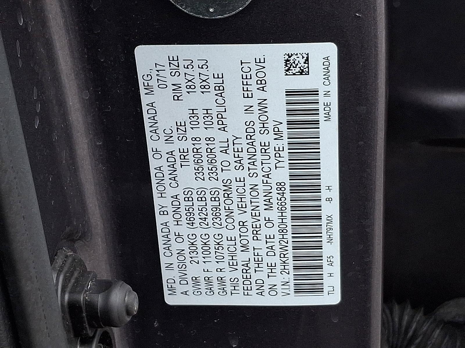 2017 Honda CR-V EX-L AWD