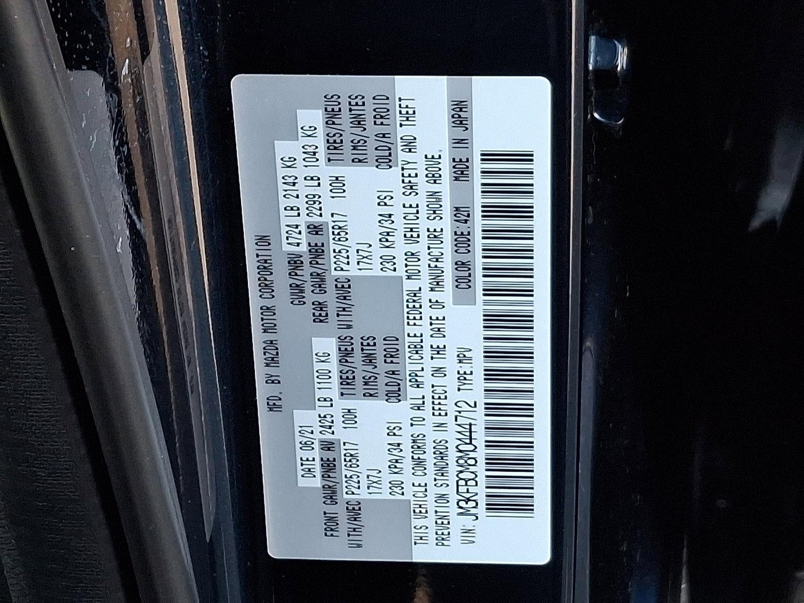 2021 Mazda Mazda CX-5 Touring AWD