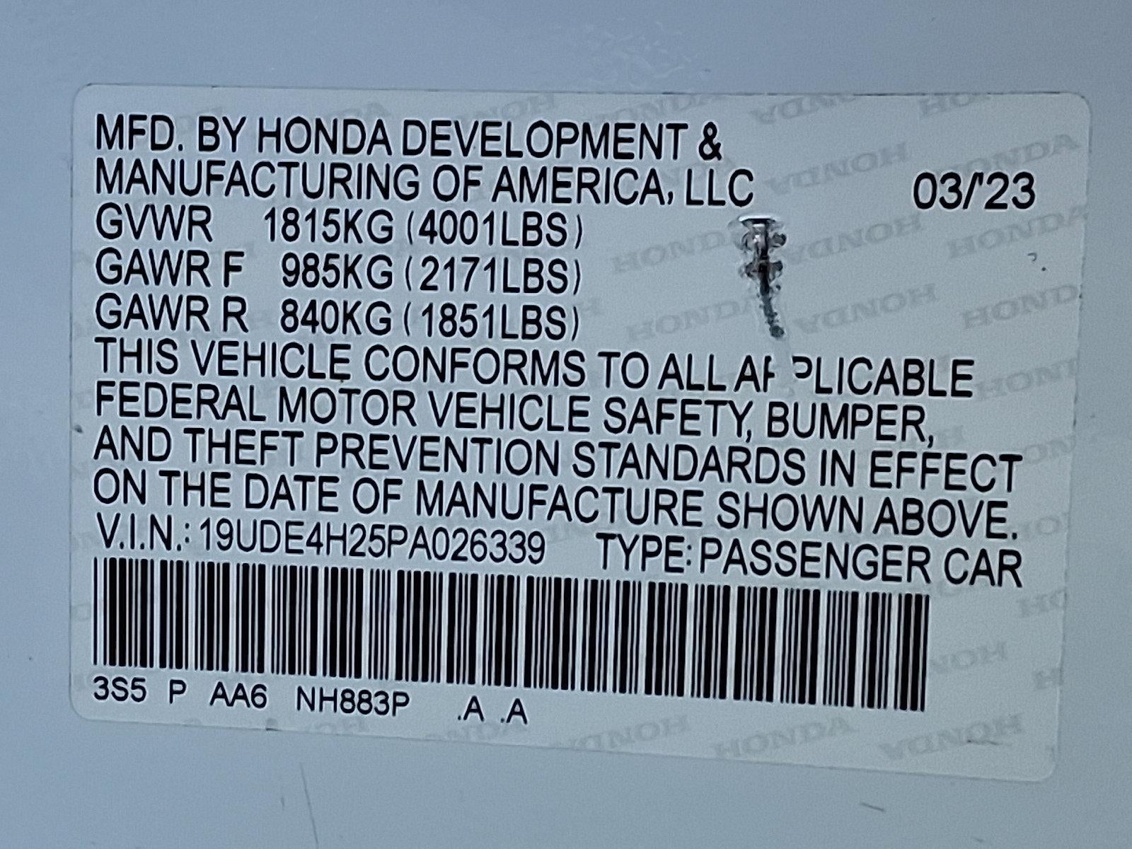 2023 Acura Integra CVT