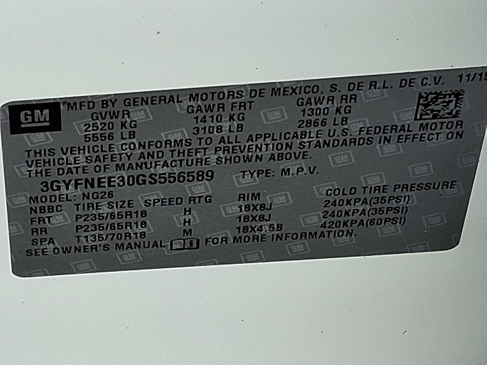 2016 Cadillac SRX AWD 4dr Luxury Collection