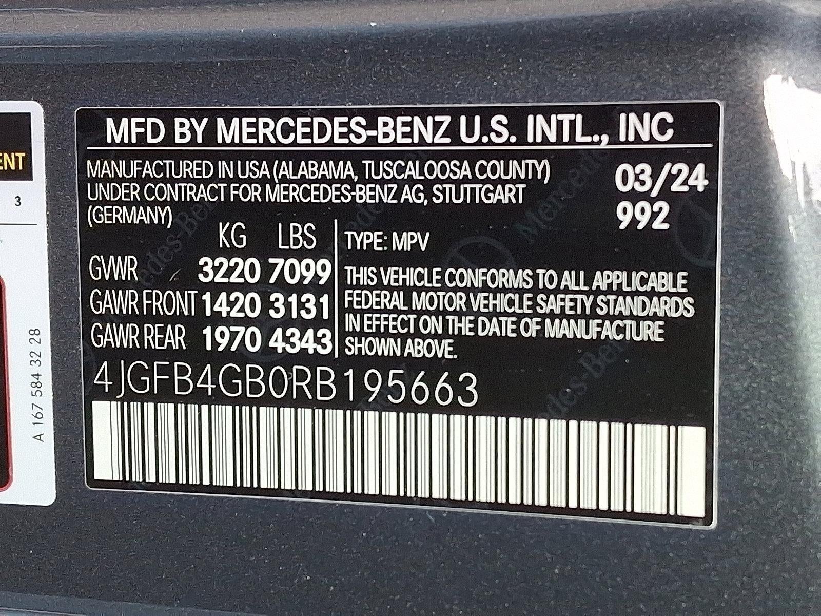 2024 Mercedes-Benz GLE GLE 450e Plug-In Hybrid 4MATIC® SUV