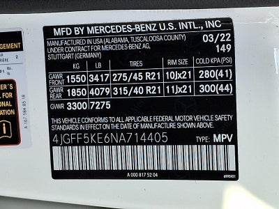 2022 Mercedes-Benz GLS GLS 450 4MATIC® SUV