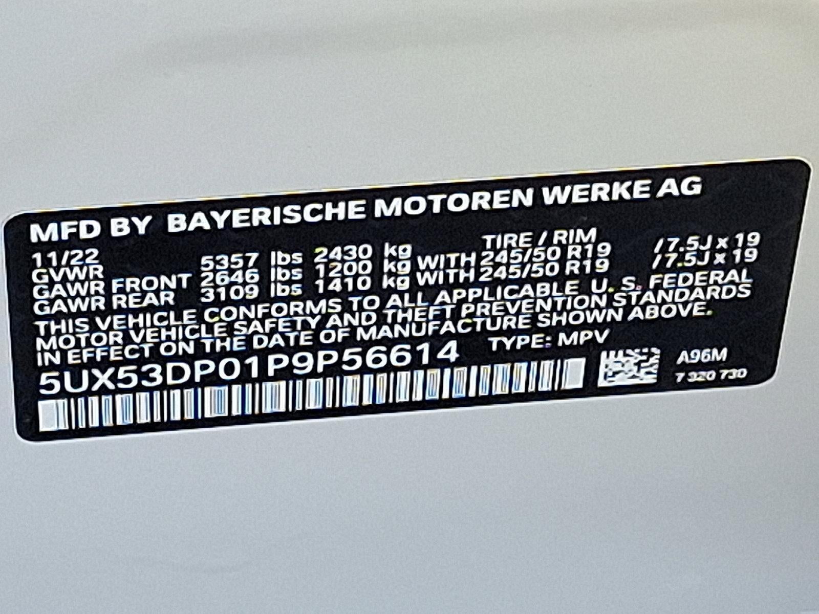 2023 BMW X3 xDrive30i Sports Activity Vehicle