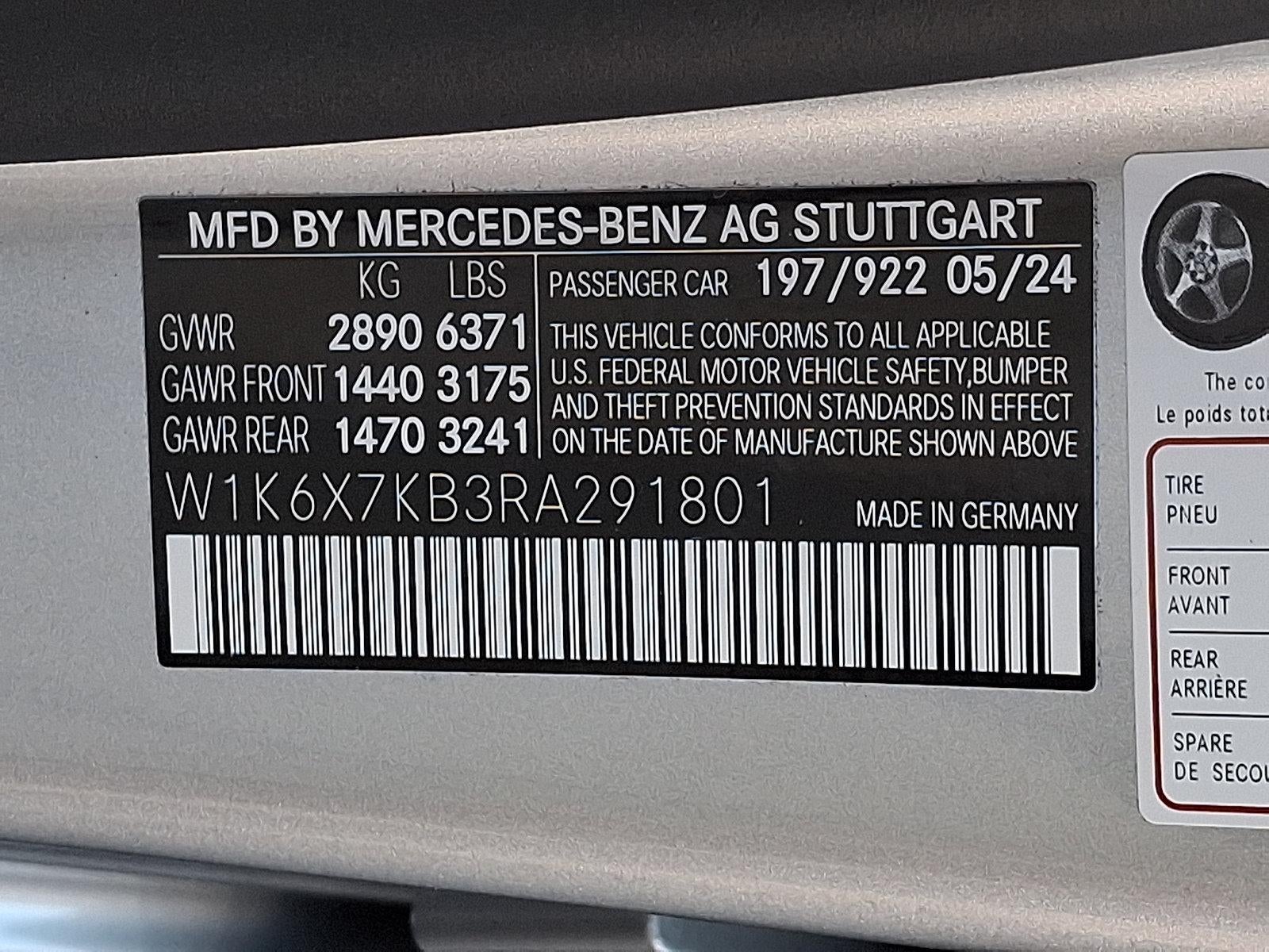 2024 Mercedes-Benz S-Class Maybach S 680 4MATIC® Sedan